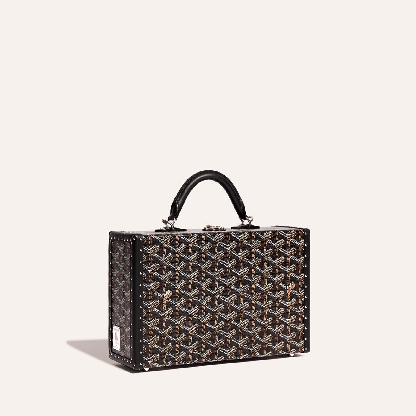 Goyard Grand Hôtel Trunk Bag Black - Image 1